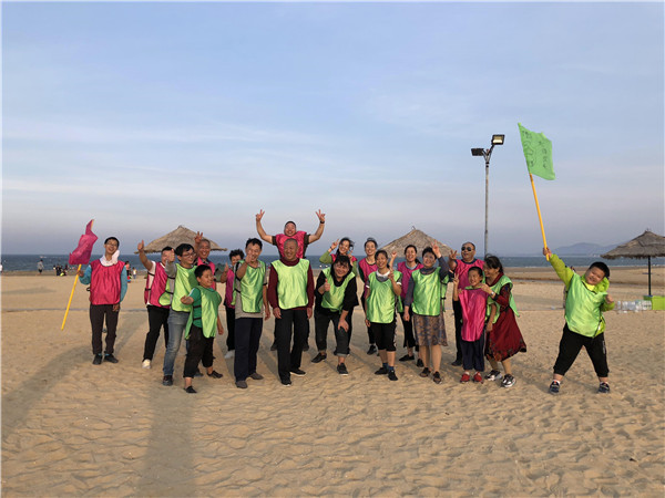 2019东极生物科技团队拓展训练活动