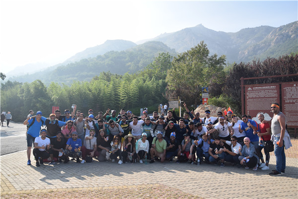 2019山东爱来团队磁山户外拓展训练活动